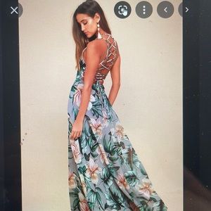 LuLu’s Love Abloom Maxi Dress